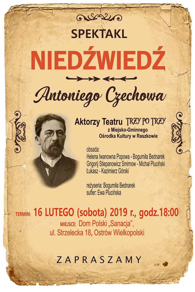 sanacja teatr plakat