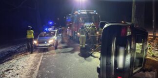 Alkohol i brawura za kierownicą. 21-latek w szpitalu