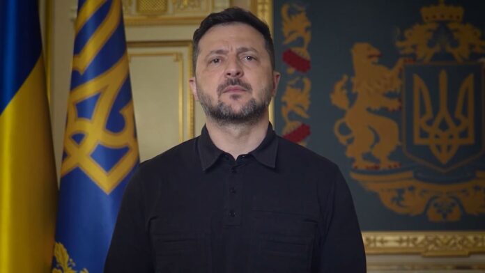 ukraina prez zełenski