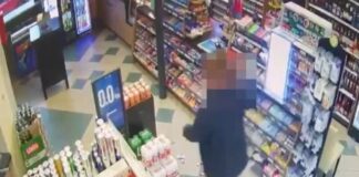 Wpadł w szał na stacji paliw. Zdemolował regały pełne towaru
